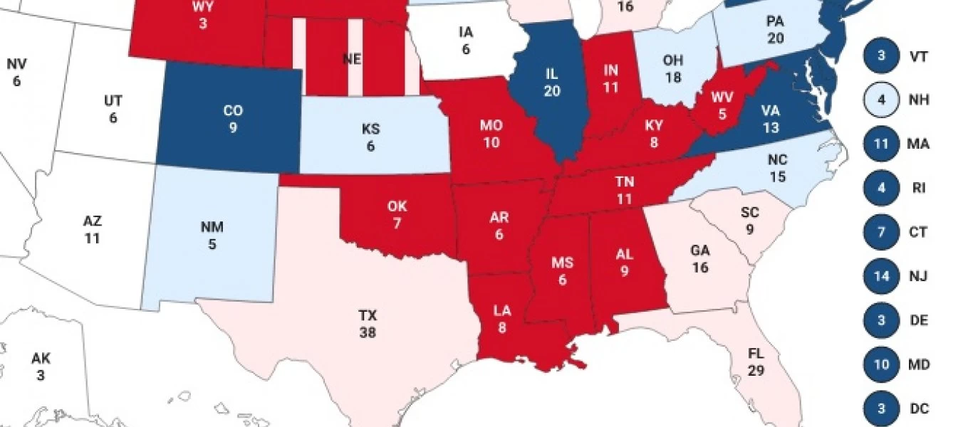 ΗΠΑ-Εκλογές: Οι στοιχημάτιζες βλέπουν τώρα νίκη Τραμπ